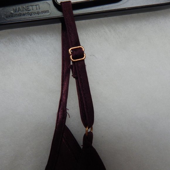 Midi Sleeveless Dress Size S Kendall & Kylie Womens Body Con Burgundy - Picture 6 of 11